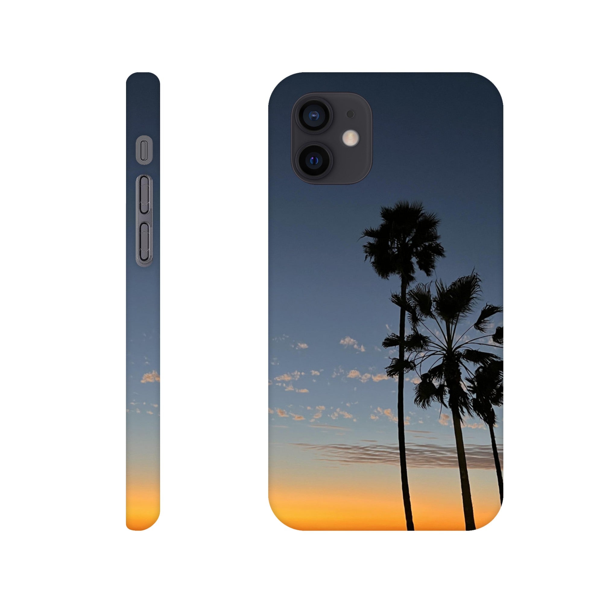 Magical Venice Beach Sunset iPhone 16 Pro Max case with vibrant sunset print, slim and chic design capturing endless summer vibes