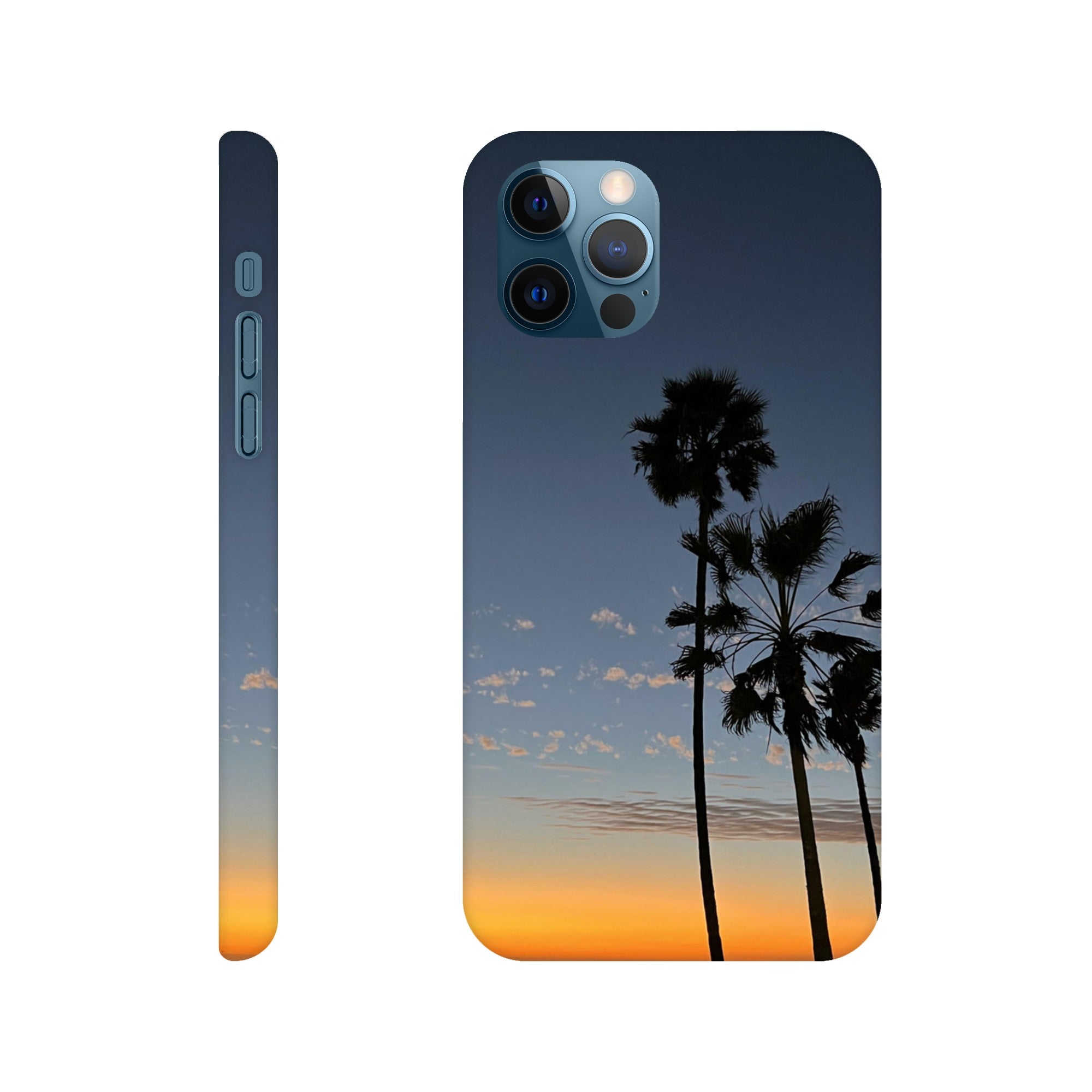 Magical Venice Beach Sunset iPhone 16 Pro Max case with a slim, chic design featuring vibrant sunset and beach scene artwork.