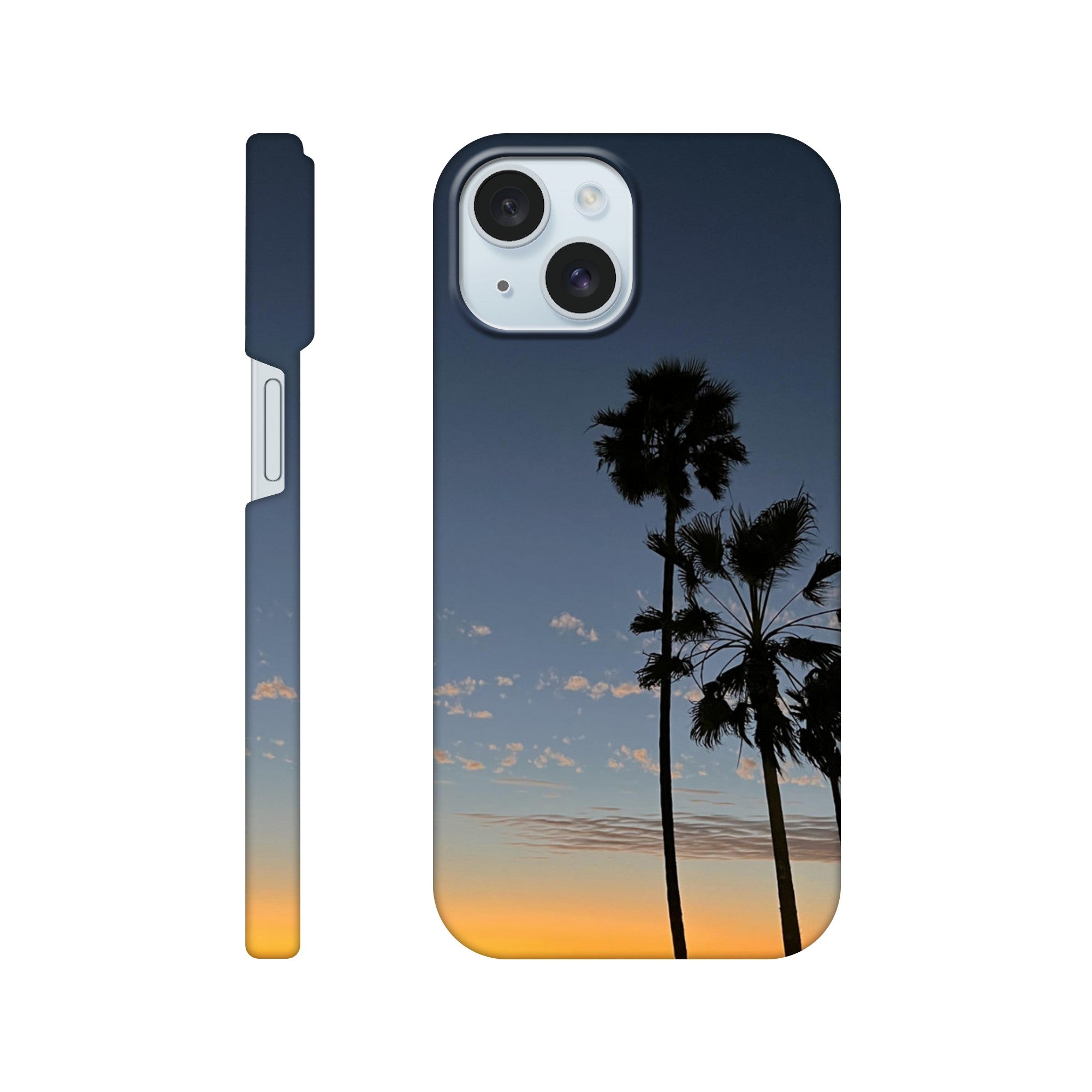 Magical Venice Beach Sunset iPhone 16 Pro Max case with vibrant sunset print, slim and chic phone cover for endless summer vibes