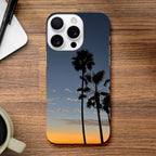 Magical Venice Beach Sunset iPhone case with slim, chic design featuring vibrant summer sunset print for iPhone 16 Pro Max.