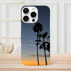 Magical Venice Beach Sunset iPhone 16 Pro Max case with a slim, chic design featuring vibrant sunset and beach scene print.