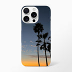 Magical Venice Beach Sunset iPhone 16 Pro Max case with vibrant sunset print, slim and chic phone cover capturing summer vibes