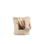 Cotton beach tote bag with harvest full moon print, eco-friendly shopping and vegetable tote bag, natural fiber material.