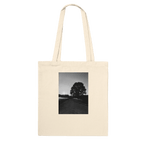 Eco-friendly tote bag with exclusive summer in the Cotswolds print, made from sustainable materials, showcasing natural design and craftsmanship.