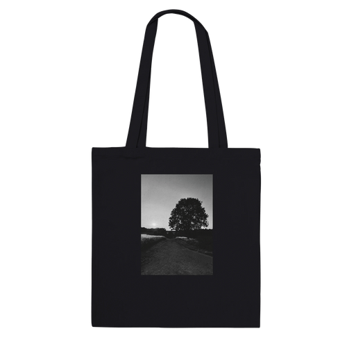Eco-friendly tote bag with exclusive summer Cotswolds print, made from natural materials, by My Store.