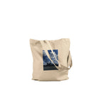 NYC Tote Bag with downtown skyline print, made from durable material, stylish shopping and gift tote by My Store