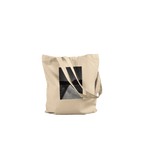 Eco-friendly 100% cotton tote bag featuring a summer road in the fields print, showcasing a timeless chic design.