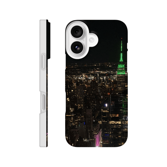 NYC Skyline Night Phone Case – Sleek Slim Design with Durable Protection - CaliCuration