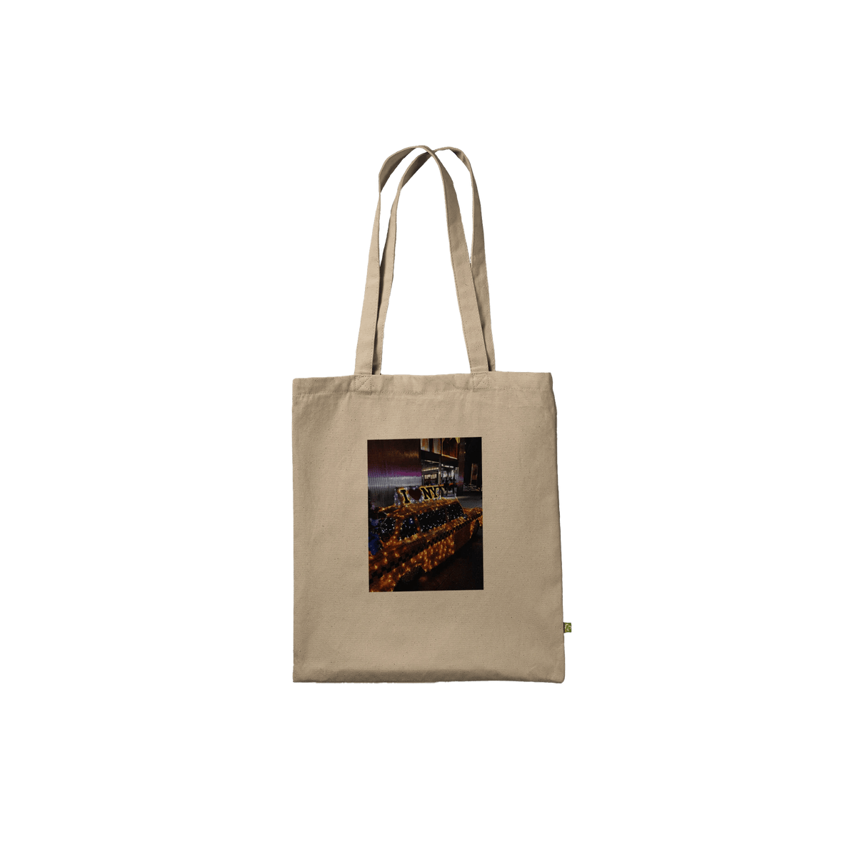 NYC Taxi Cab Holiday Magic Premium Tote Bag – Eco - Friendly Cotton Design - CaliCuration