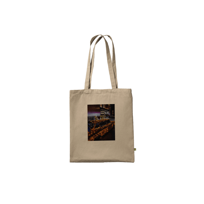 NYC Taxi Cab Holiday Magic Premium Tote Bag – Eco - Friendly Cotton Design - CaliCuration