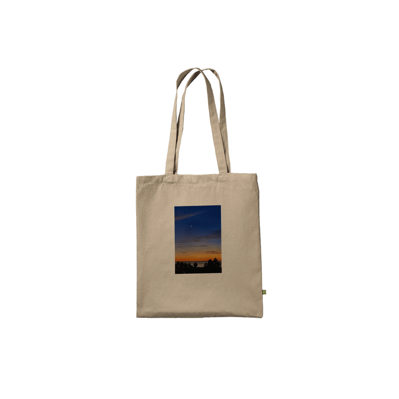 Stunning California Sunset Tote Bag – Eco - Friendly 100% Cotton Design - CaliCuration