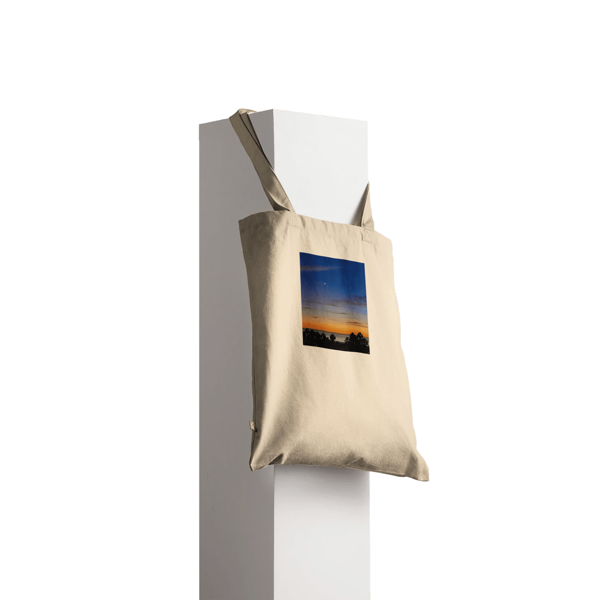 Stunning California Sunset Tote Bag – Eco - Friendly 100% Cotton Design - CaliCuration