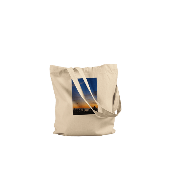 Stunning California Sunset Tote Bag – Eco - Friendly 100% Cotton Design - CaliCuration