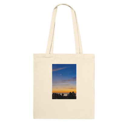 Stunning California Sunset Tote Bag – Eco - Friendly 100% Cotton Design - CaliCuration