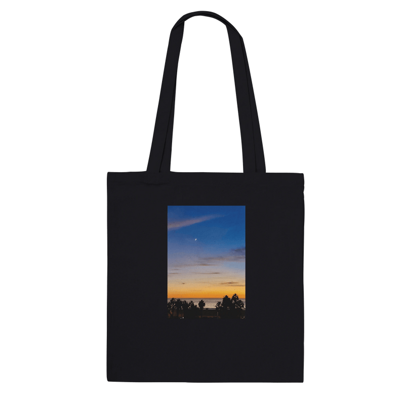 Stunning California Sunset Tote Bag – Eco - Friendly 100% Cotton Design - CaliCuration