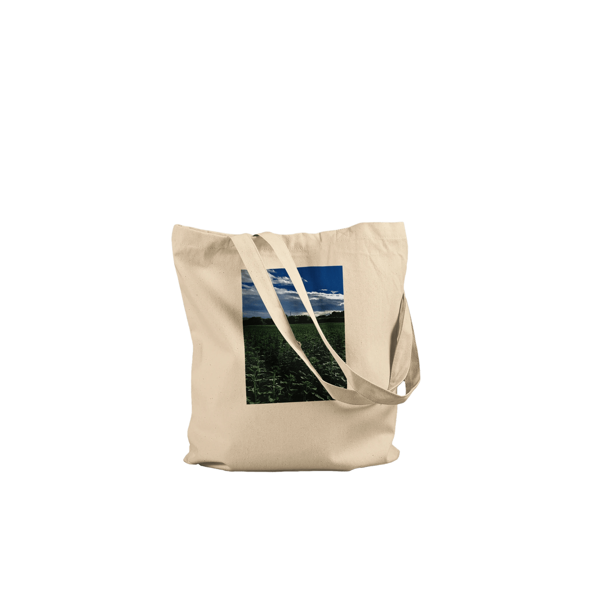 Stylish Sunflower Field Premium Tote Bag - Chic Eco - Friendly Design - CaliCuration