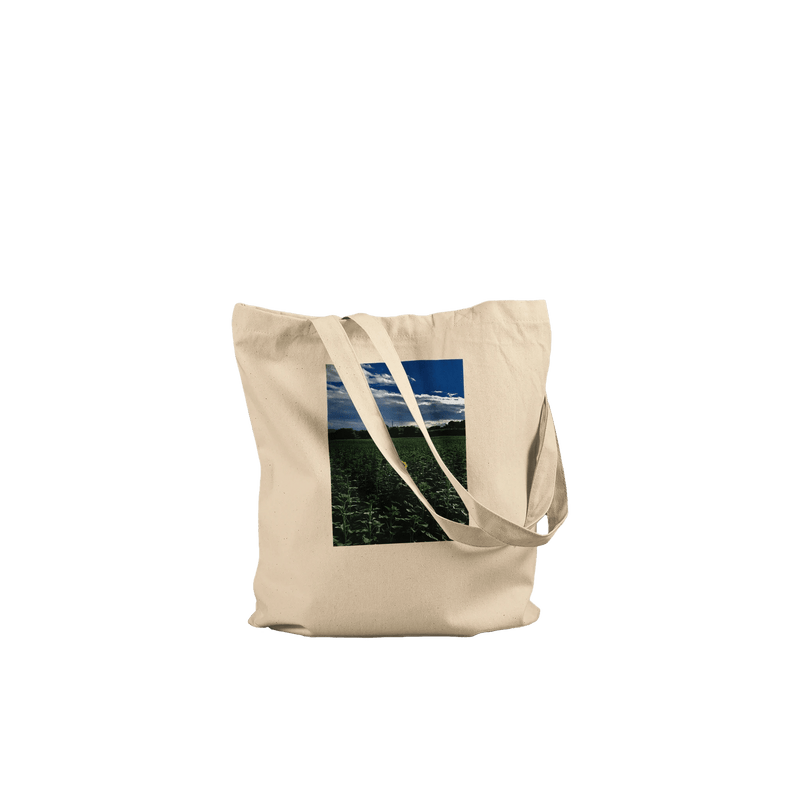 Stylish Sunflower Field Premium Tote Bag - Chic Eco - Friendly Design - CaliCuration