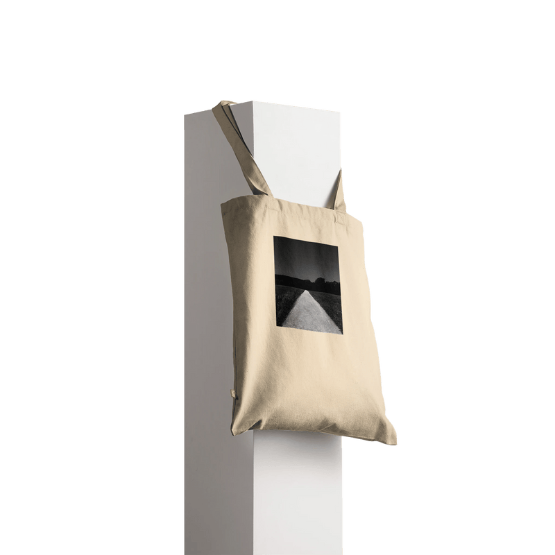 Summer Road in the Fields Premium Tote Bag – Timeless Chic, Eco - Friendly 100% Cotton Design - CaliCuration