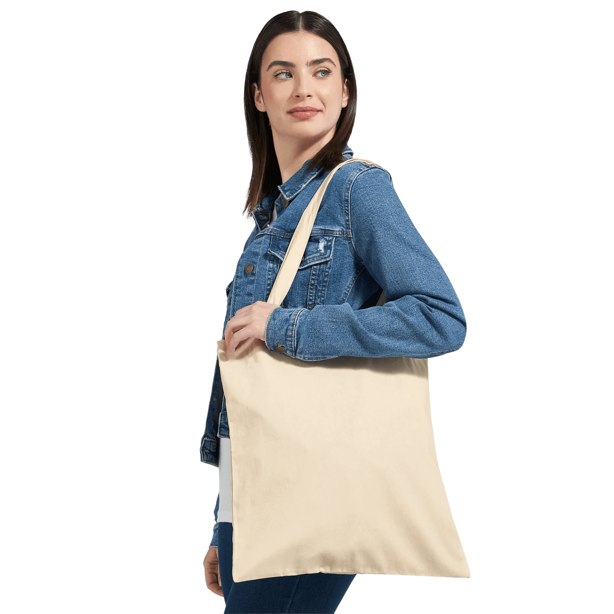 Summer Road in the Fields Premium Tote Bag – Timeless Chic, Eco - Friendly 100% Cotton Design - CaliCuration