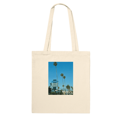 Sunset Blvd West Premium Tote Bag – Stylish Eco - Friendly LA Chic - CaliCuration