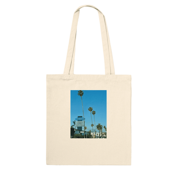 Sunset Blvd West Premium Tote Bag – Stylish Eco - Friendly LA Chic - CaliCuration