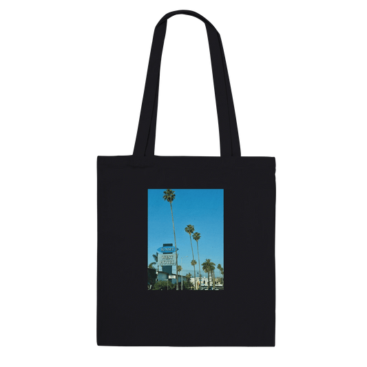Sunset Blvd West Premium Tote Bag – Stylish Eco - Friendly LA Chic - CaliCuration