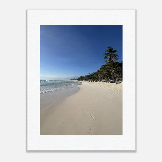 Tropical Palm Tree Canvas - Magical Caribbean Beach Art for Endless Summer Vibes - CaliCuration