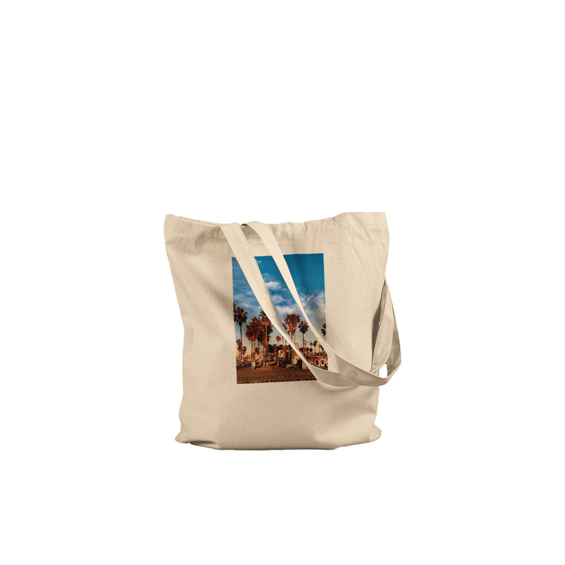 VENICE BEACH TOTE, Tote Bag, Beach Tote Bag, Venice Beach Dream Cotton Tote Bag, Shopping Tote Bag, Gift For Her - CaliCuration
