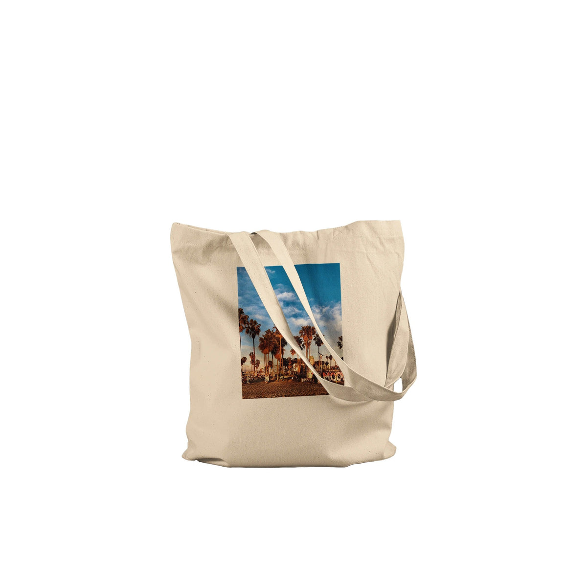 VENICE BEACH TOTE, Tote Bag, Beach Tote Bag, Venice Beach Dream Cotton Tote Bag, Shopping Tote Bag, Gift For Her - CaliCuration