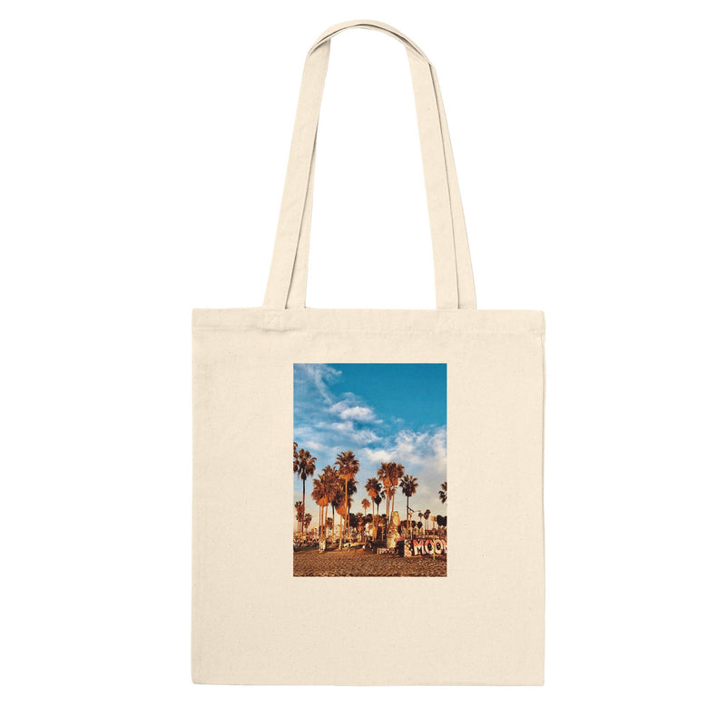 VENICE BEACH TOTE, Tote Bag, Beach Tote Bag, Venice Beach Dream Cotton Tote Bag, Shopping Tote Bag, Gift For Her - CaliCuration